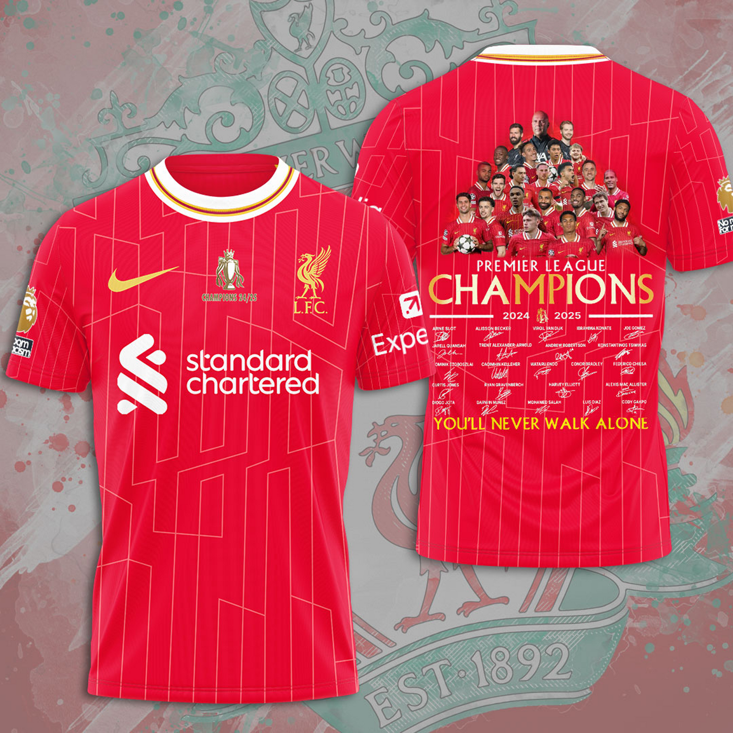 LIV Champions Premier League 3D Shirt V13 NDD
