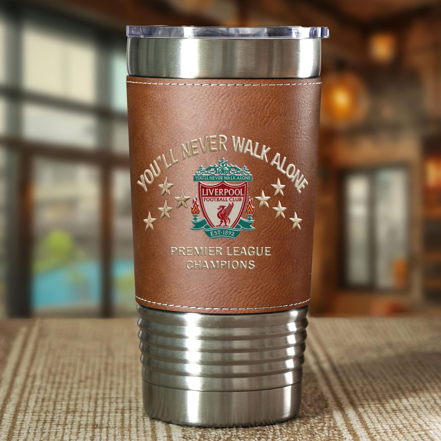 LIV Premier League Champions 2025 Leather Tumbler DDTCTND