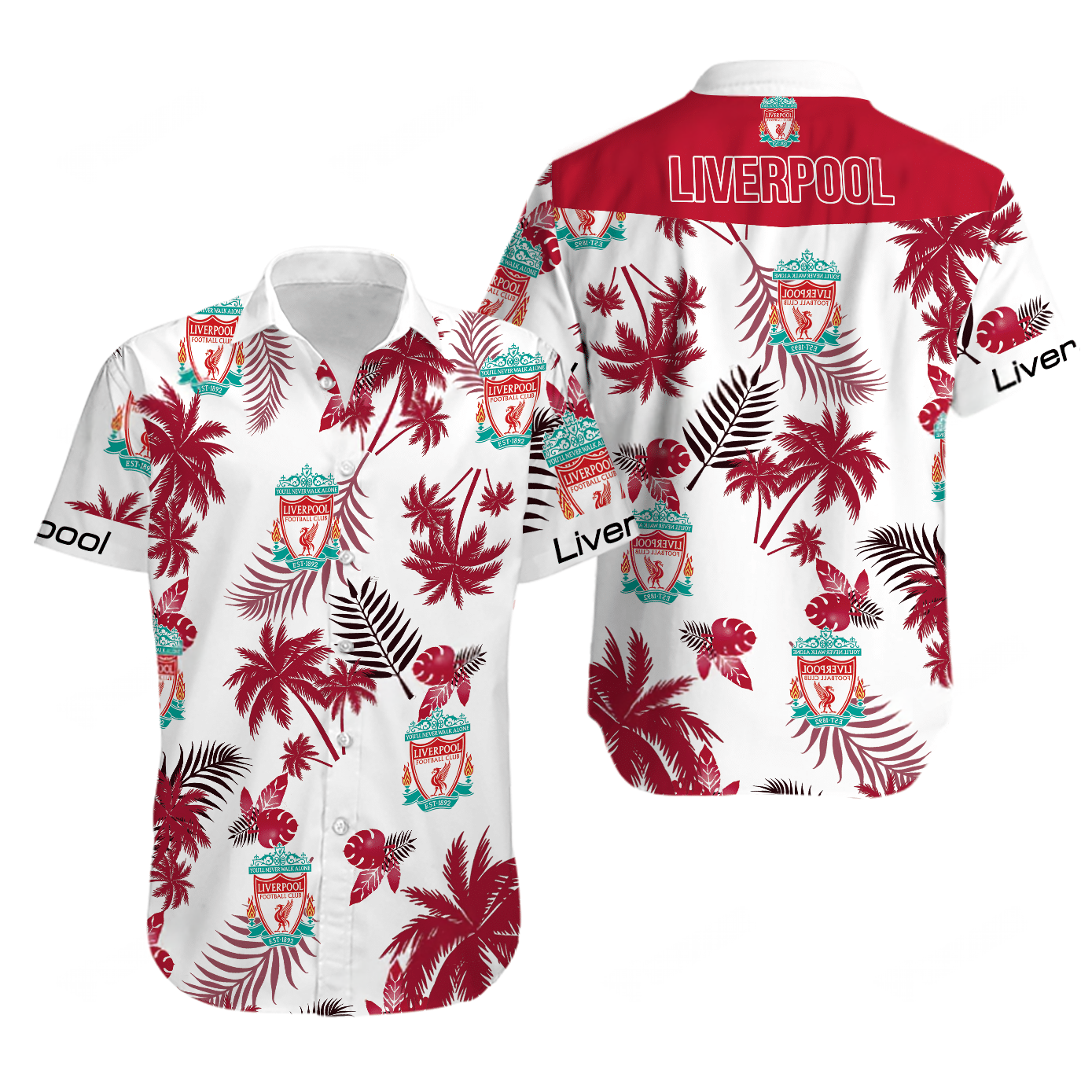 LIV Fc V8 Hawaiian Shirt DDTTTV
