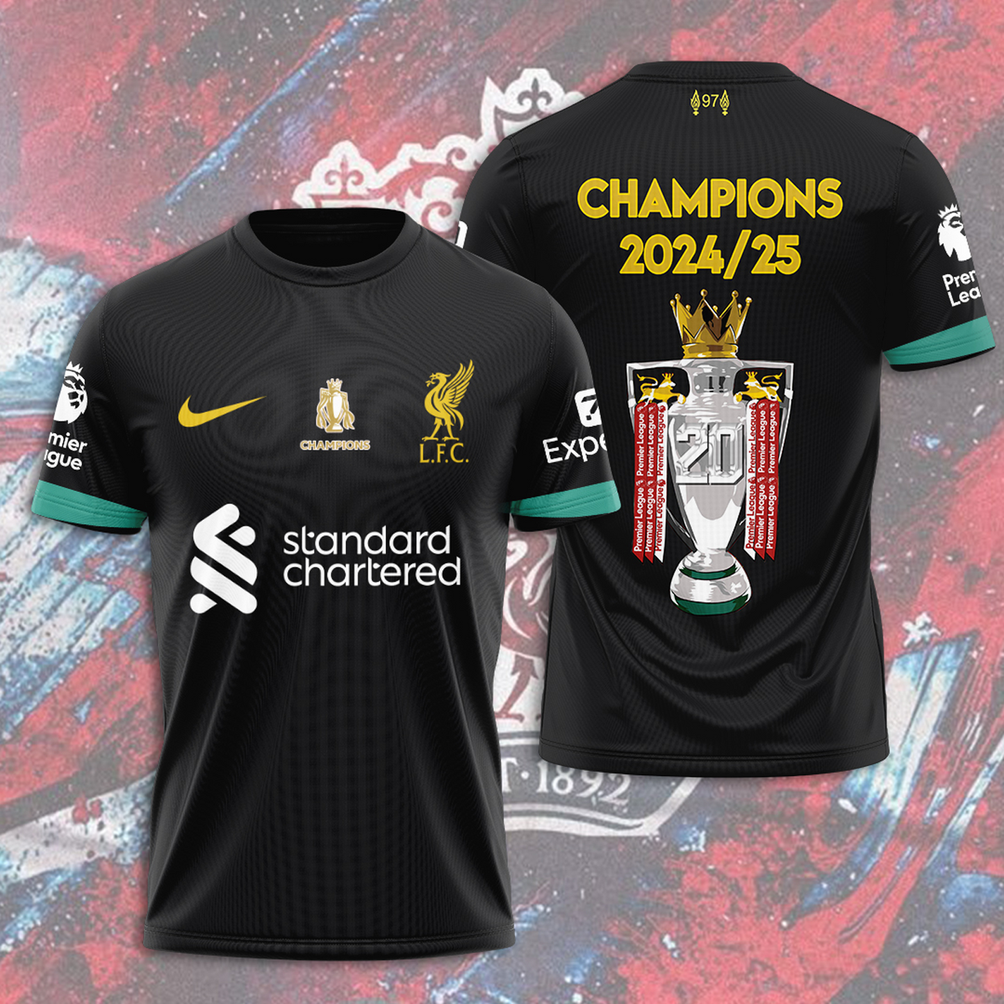 LIV Champions Premier League 3D Shirt V25 NDD