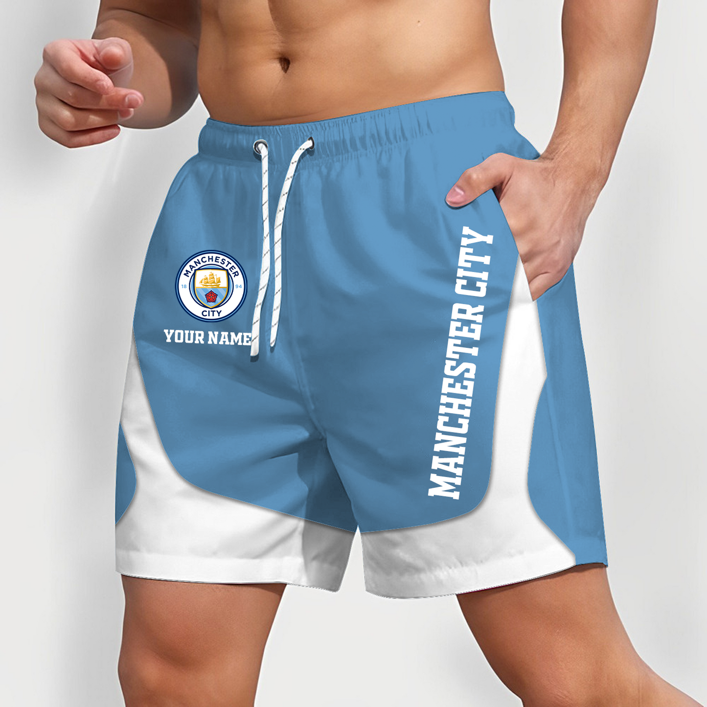 MC x EPL Team Special Short Pants For Men Custom Name Gifts DATND TANTD