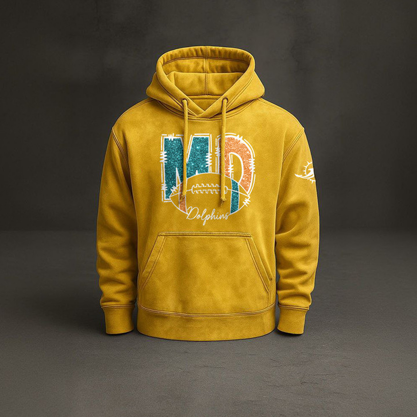 MIA x NFL Embossed Hoodie DatND THUONGNH