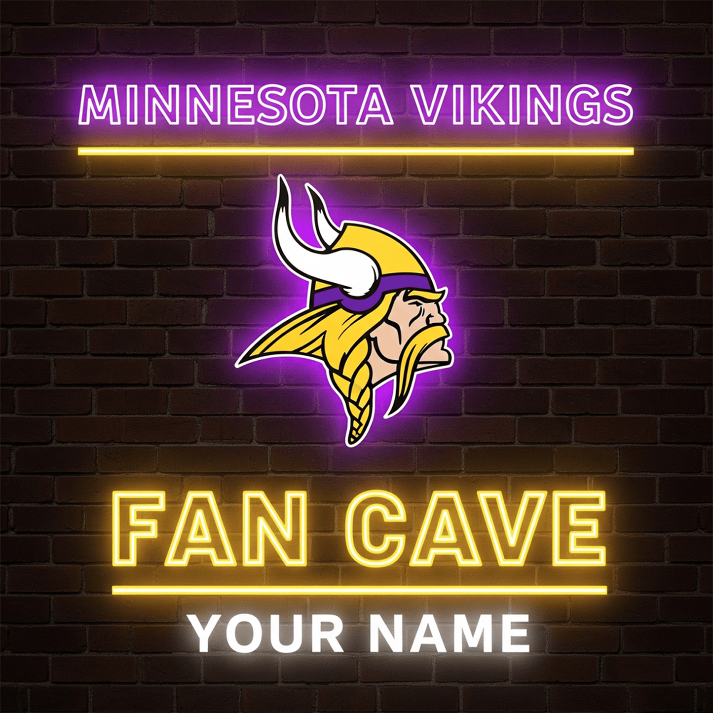 MIN x NFL PREMIUM LED LIGHT WALL DECOR DATND TANTD