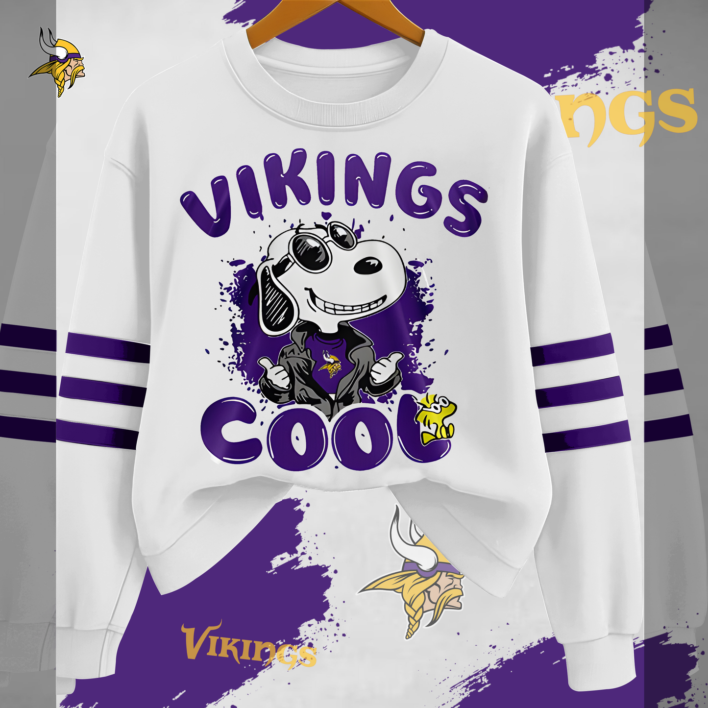 MV Premium NFL Snoopy Cool Sweatshirt DDT HLPHUONG