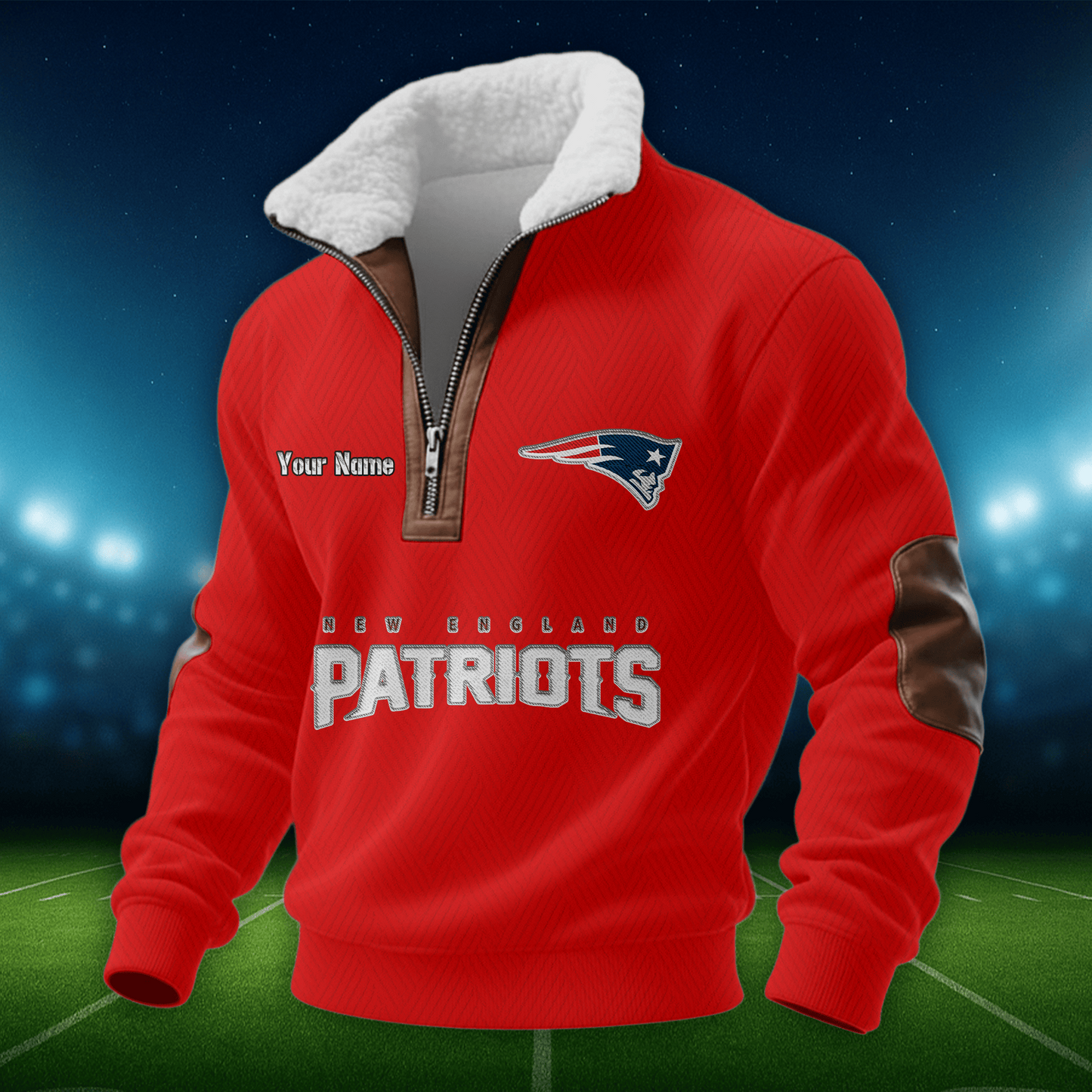 NEP NFL Men Fur Collar Sweatshirt DDT CTND