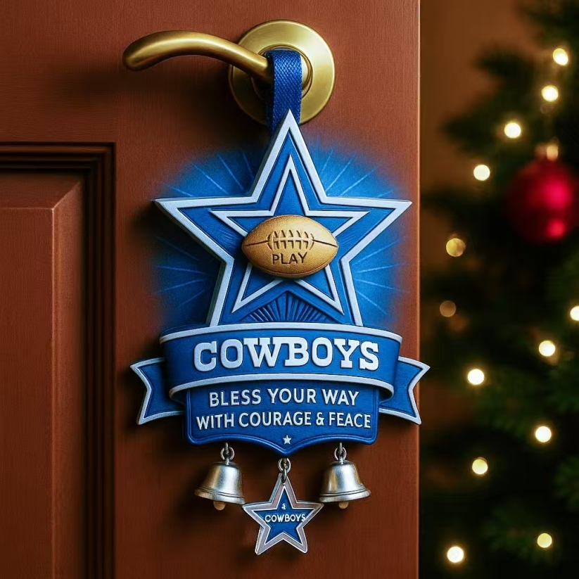 NFL x DAL Rugby Team Blessing Door Hanger V1 NAK