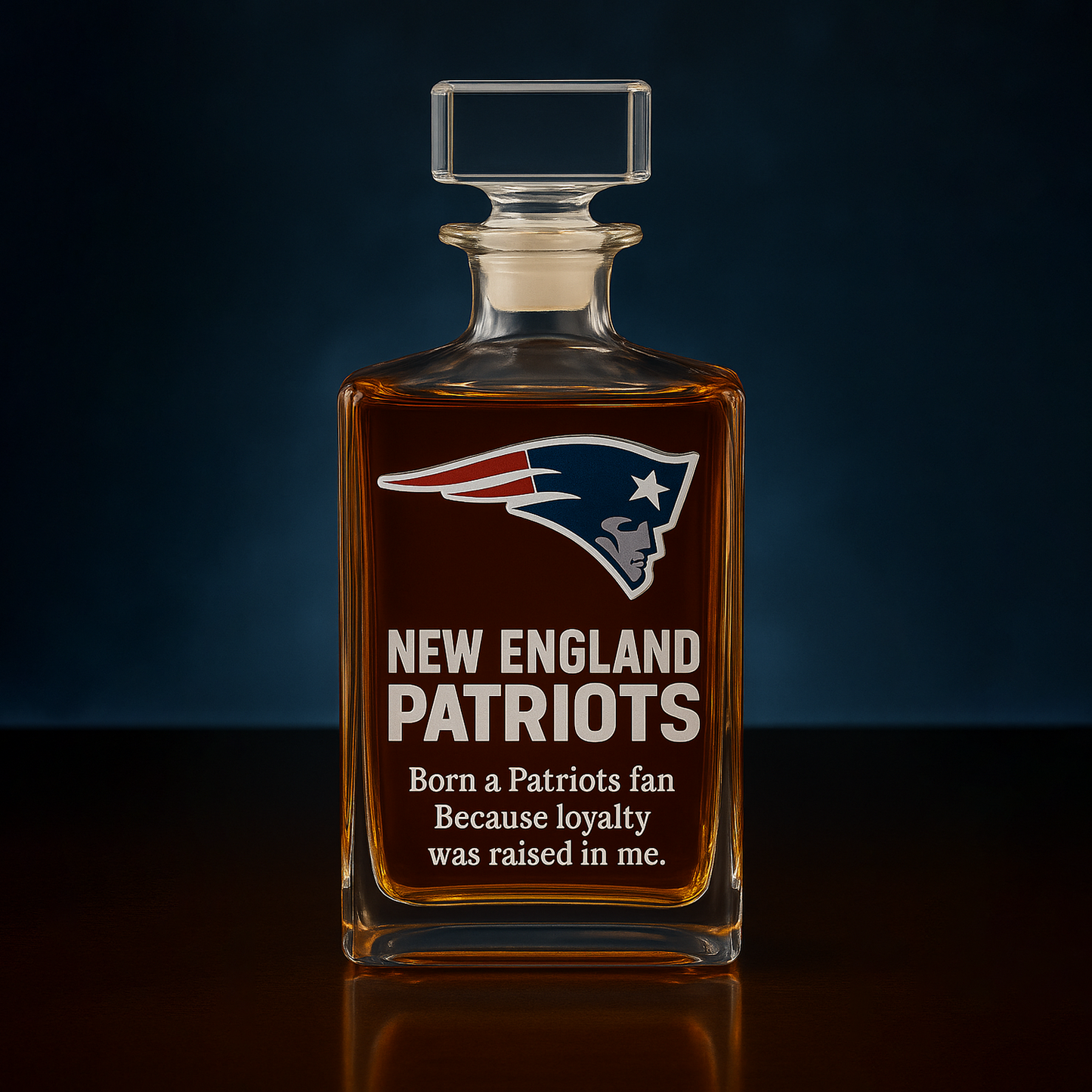 NFL x NE Proud Spirit Whiskey Decanter HLP