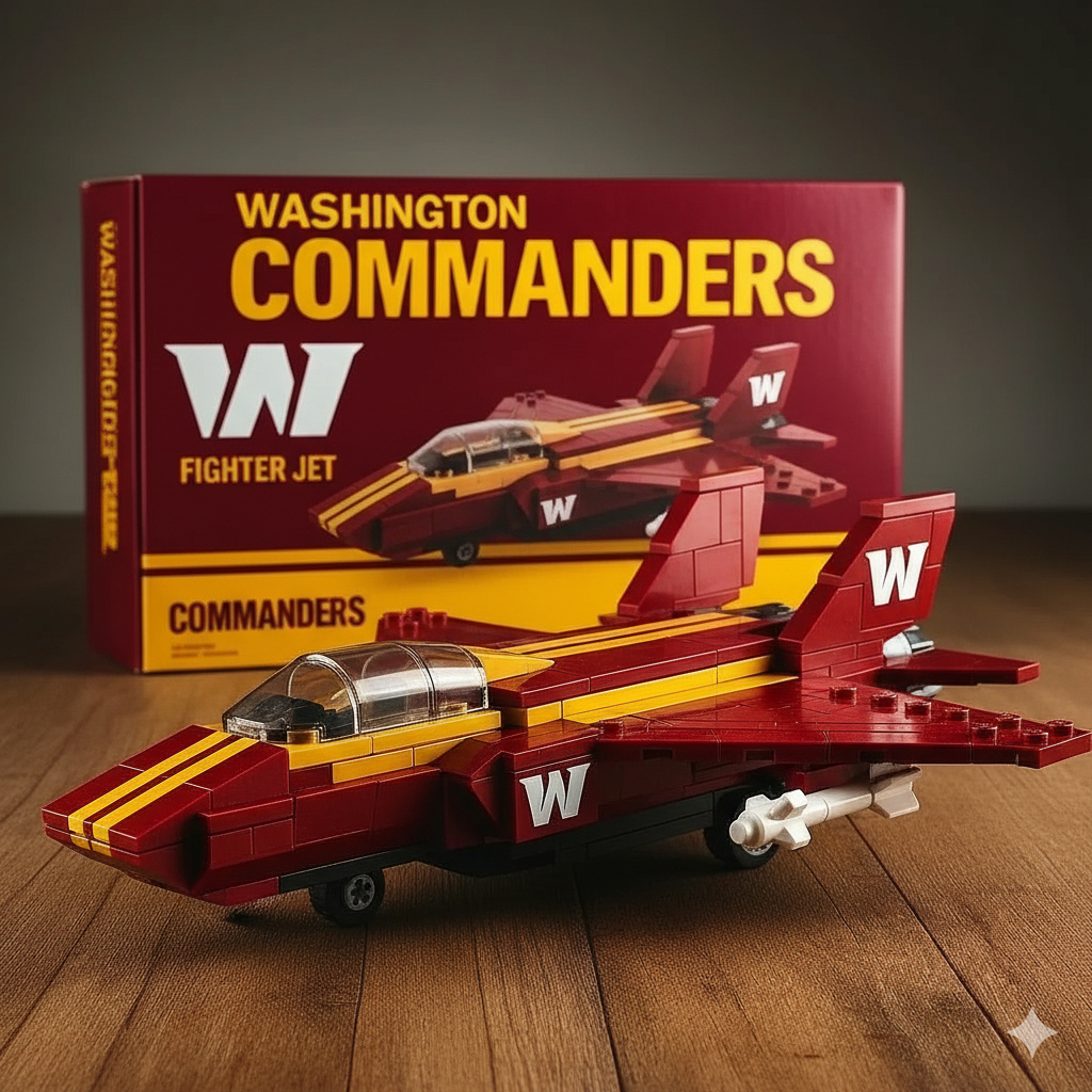 NFL x WC Team Fighter Jets - Collectible Building Blocks Series V1 NAK