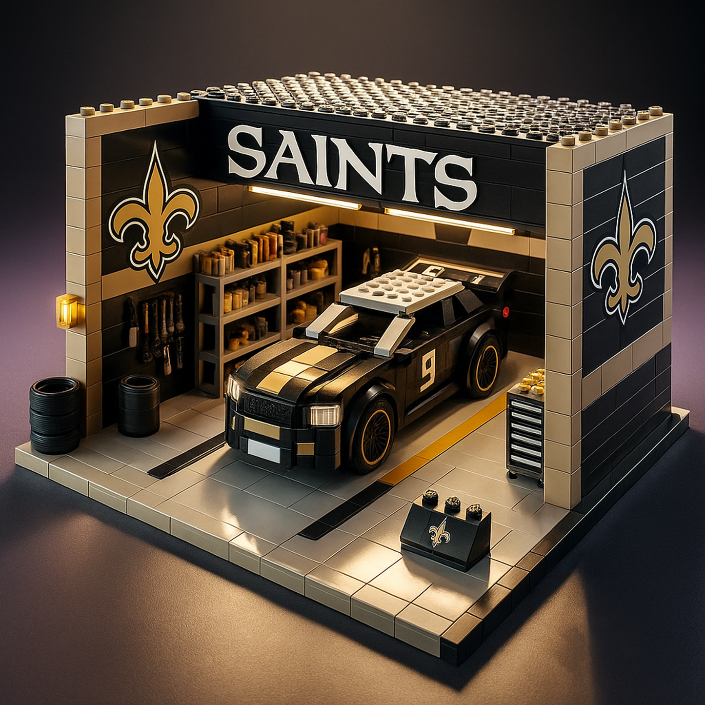 NO x NFL Garage Building Blocks Set DATND TANTD