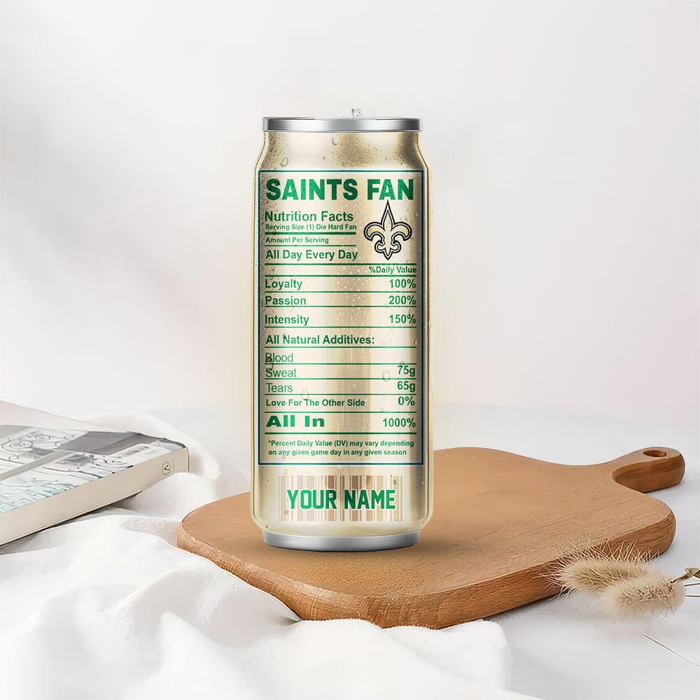 NOS Premium NFL Starbucks Energy Can Tumbler DDT NTL