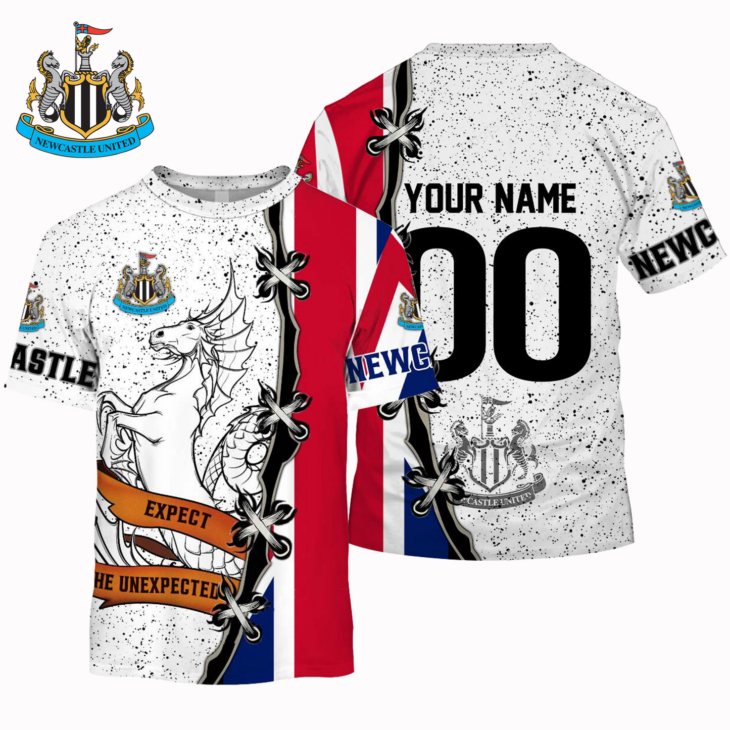 NU x EPL UK Flag Mascot Design Shirt DDT CTND