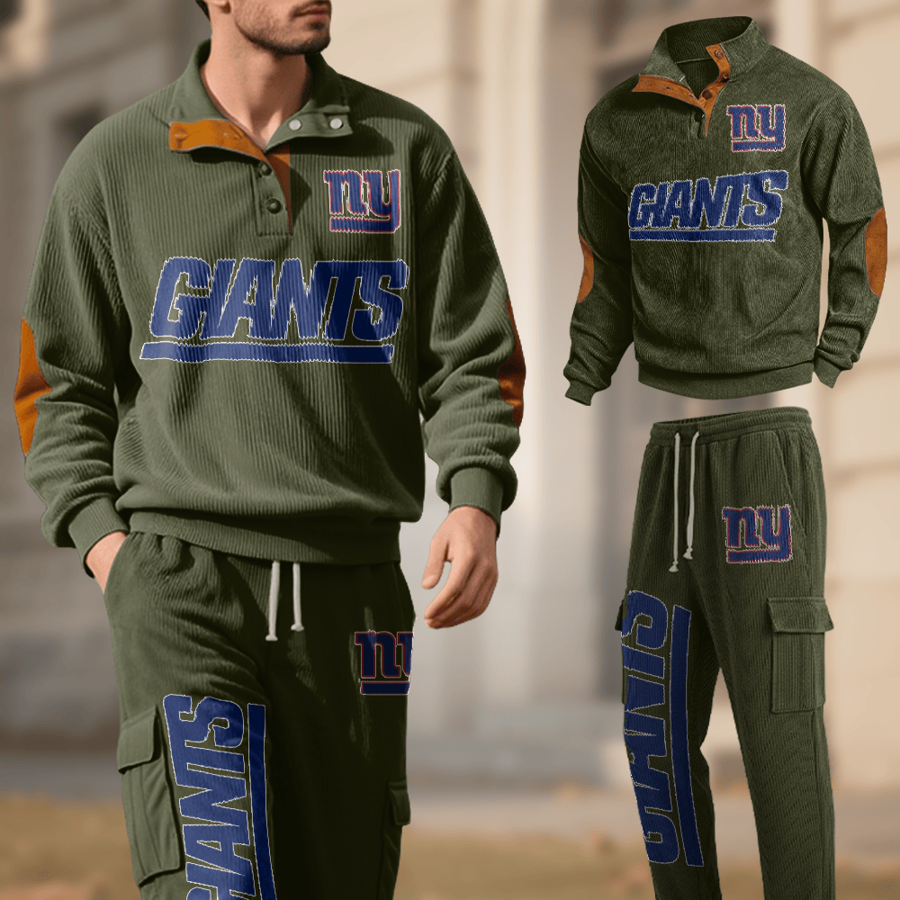 NYG x NFL Corduroy Work Suit Set DDT NTL