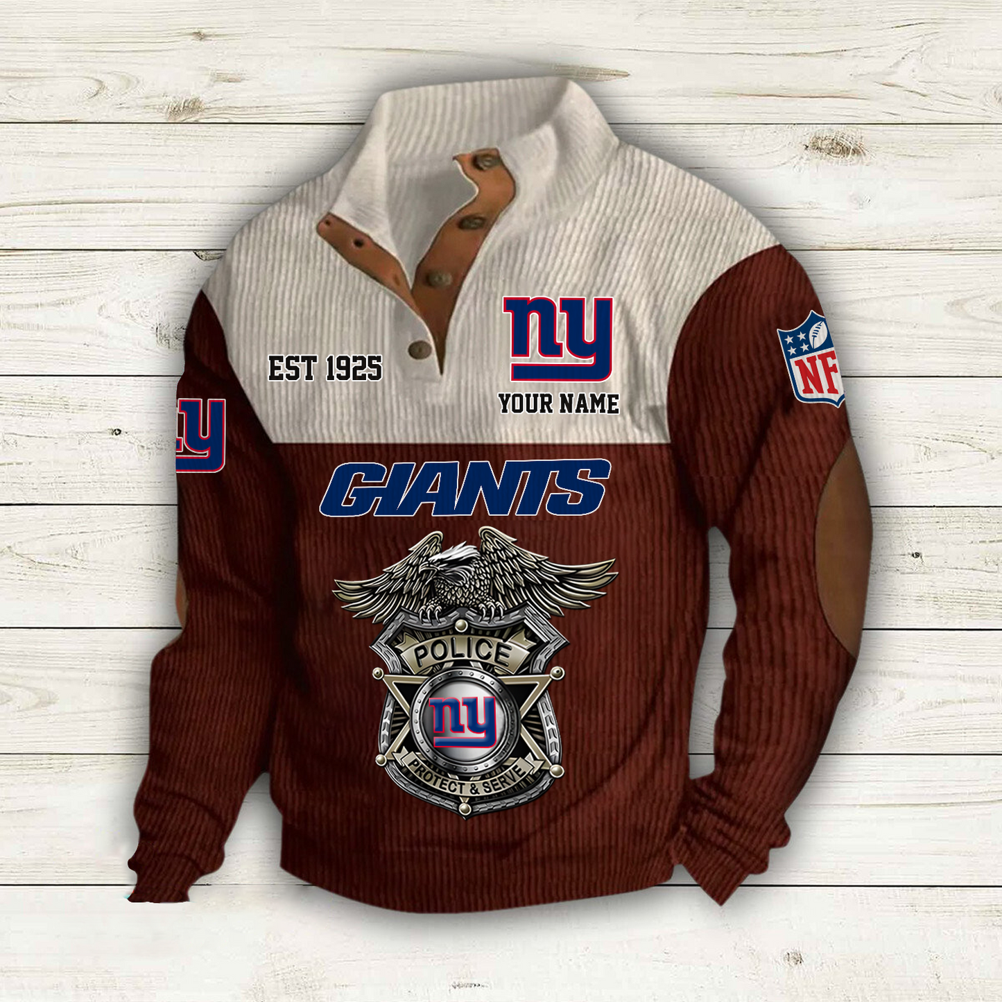NYG x NFL Custom Name Sport Sweatshirt DatND DVT