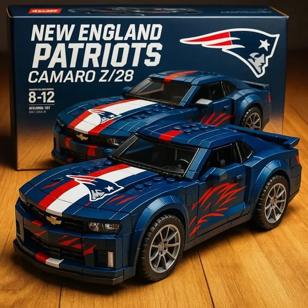 NFL x NEP Camaro Football Team Building Blocks V1 NAK