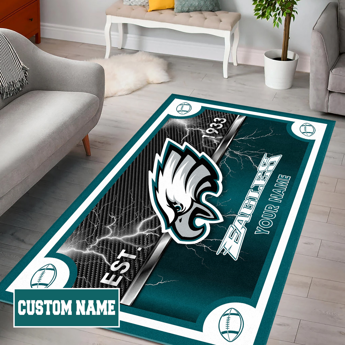 PHI x NFL Rug DATND TANTD