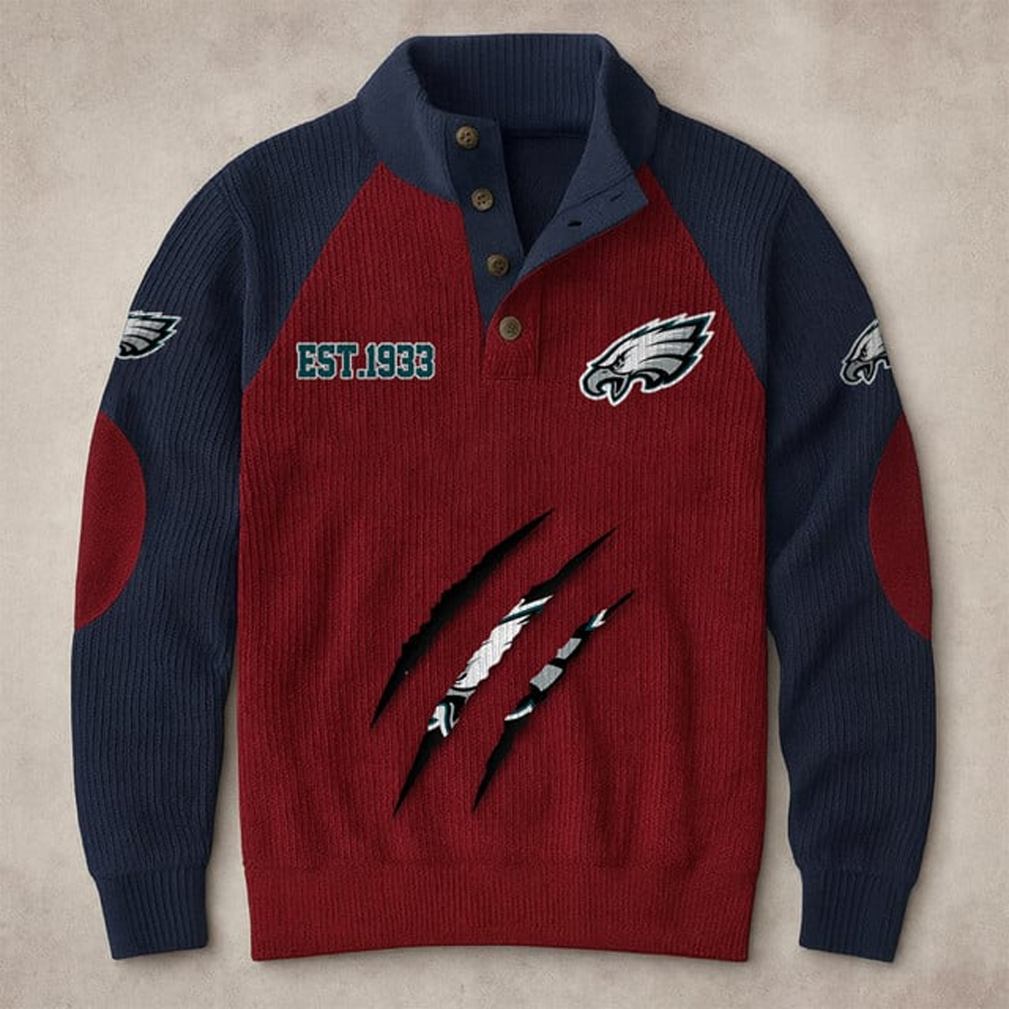 PHI X NFL corduroy colorblock long sleeves V1 NAK THUONGNH