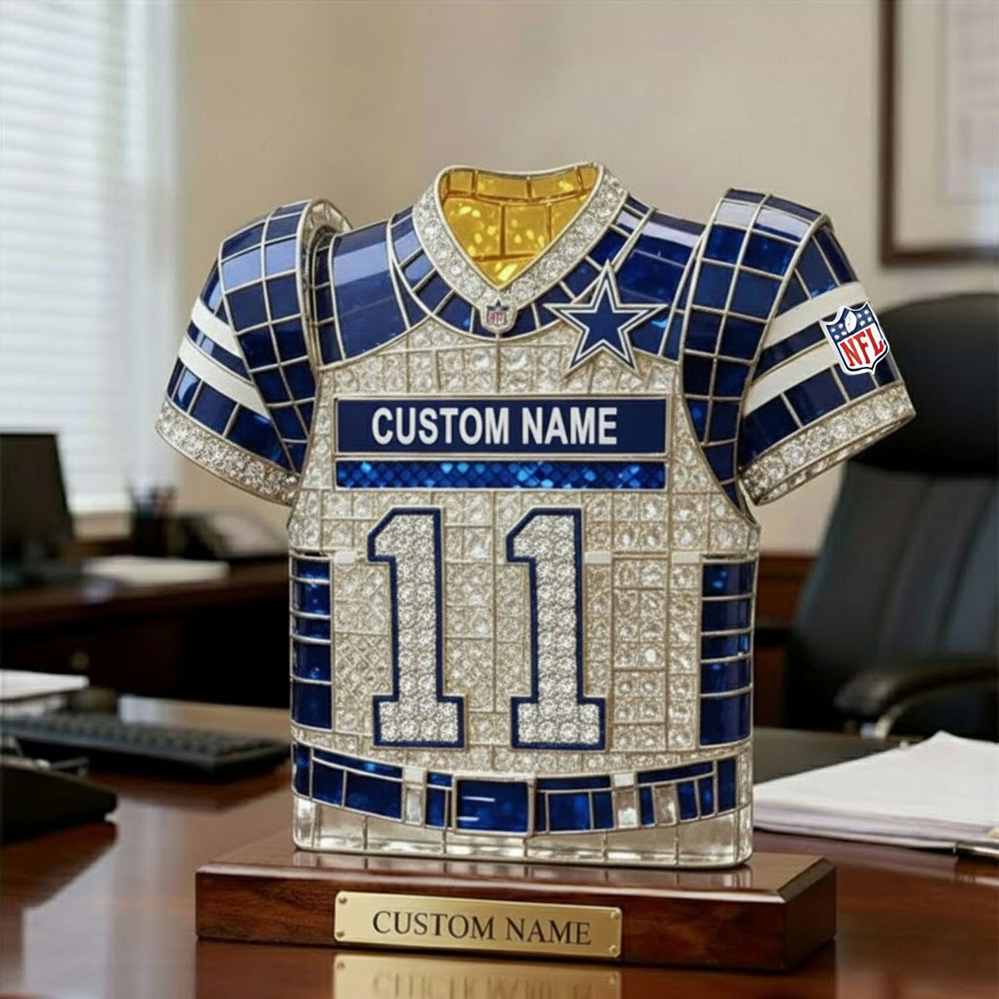 PREMIUM CRYLIC BLOCK NFL X DAL NDT NHM