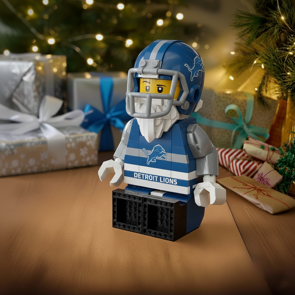PREMIUM NFL X DET Team Giant Building Block Figure NDT NHM 3010