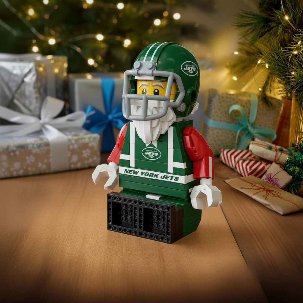 PREMIUM NFL X JET Team Giant Building Block Figure NDT NHM 3010