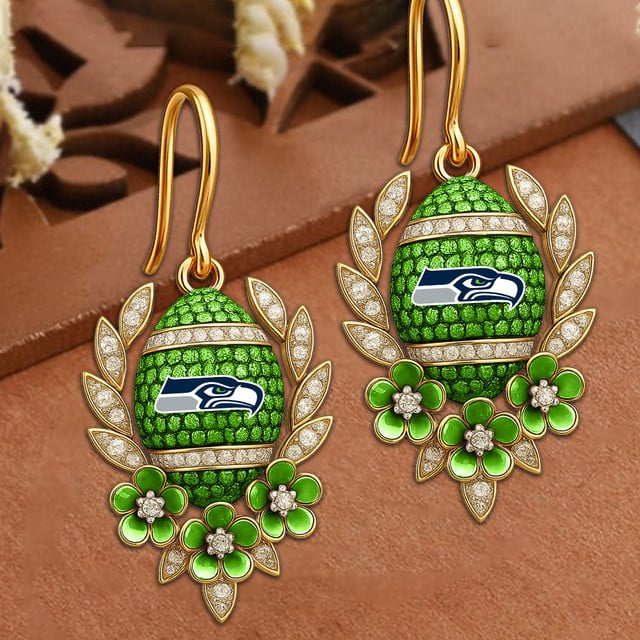 PREMIUM NFL X SEAH VINTAGE EARRING NDT NHM