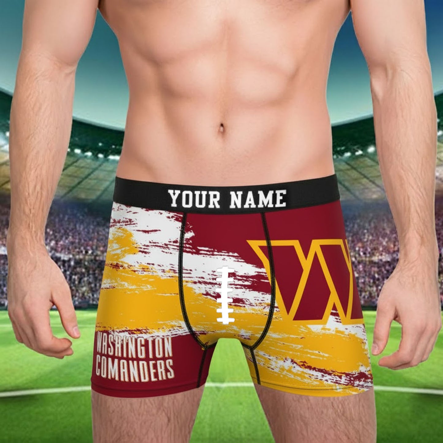 PREMIUM NFL X WAS Men Boxer NDT NHM