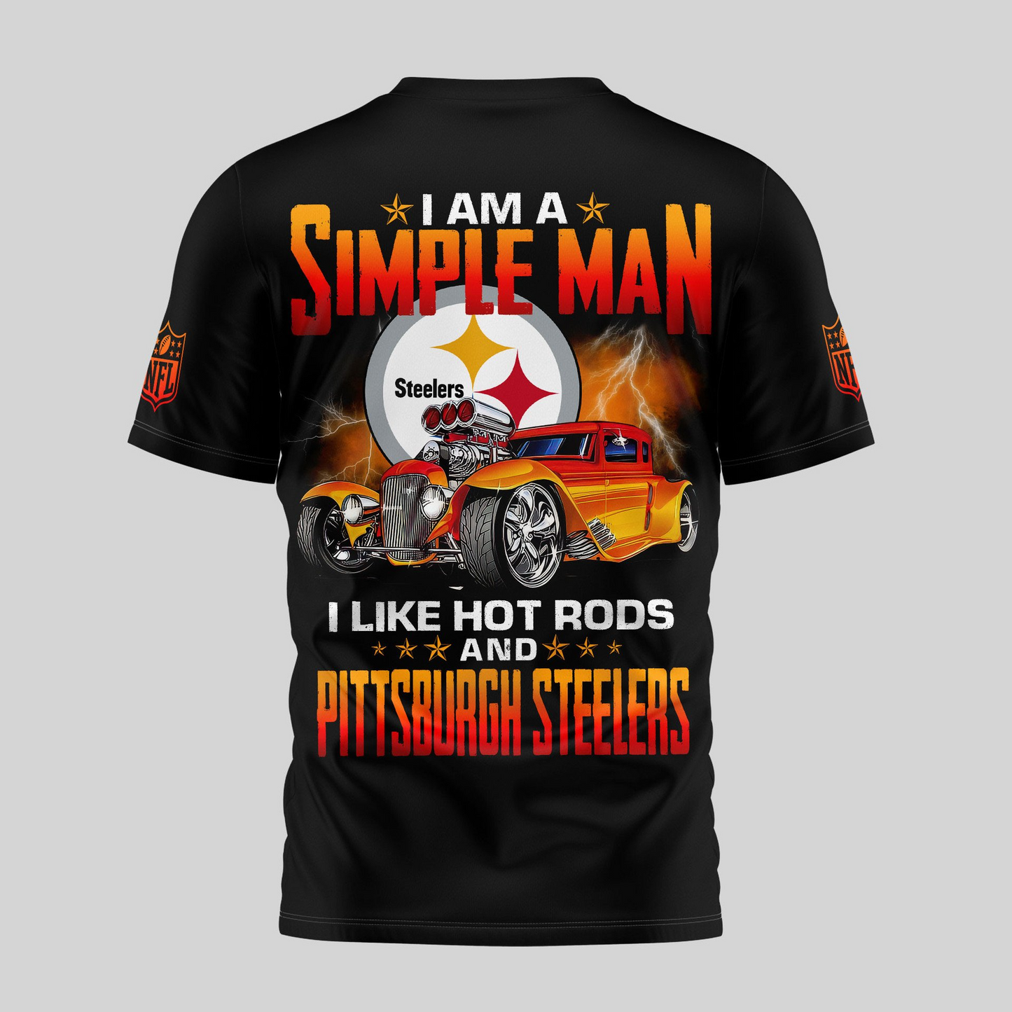 PS Premium NFL Hot Rods 3D Shirt DDT HLPHUONG