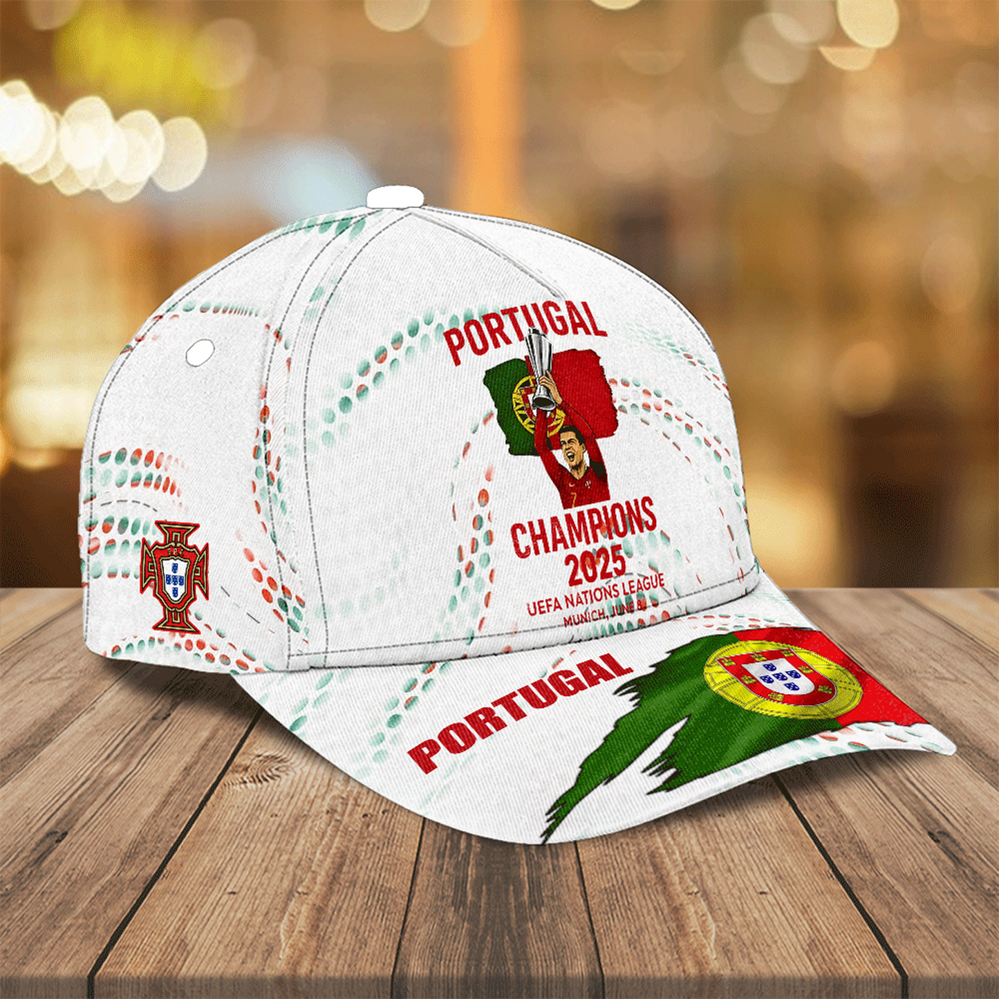 Portugal National Football Team Classic Cap V1 DATND TANTD