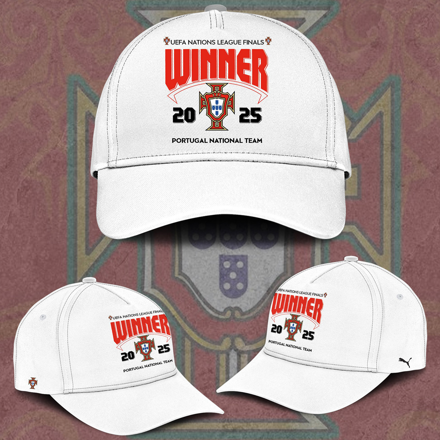 Portugal Campẽoes Faz História 3D Shirt V3 NDD DVT