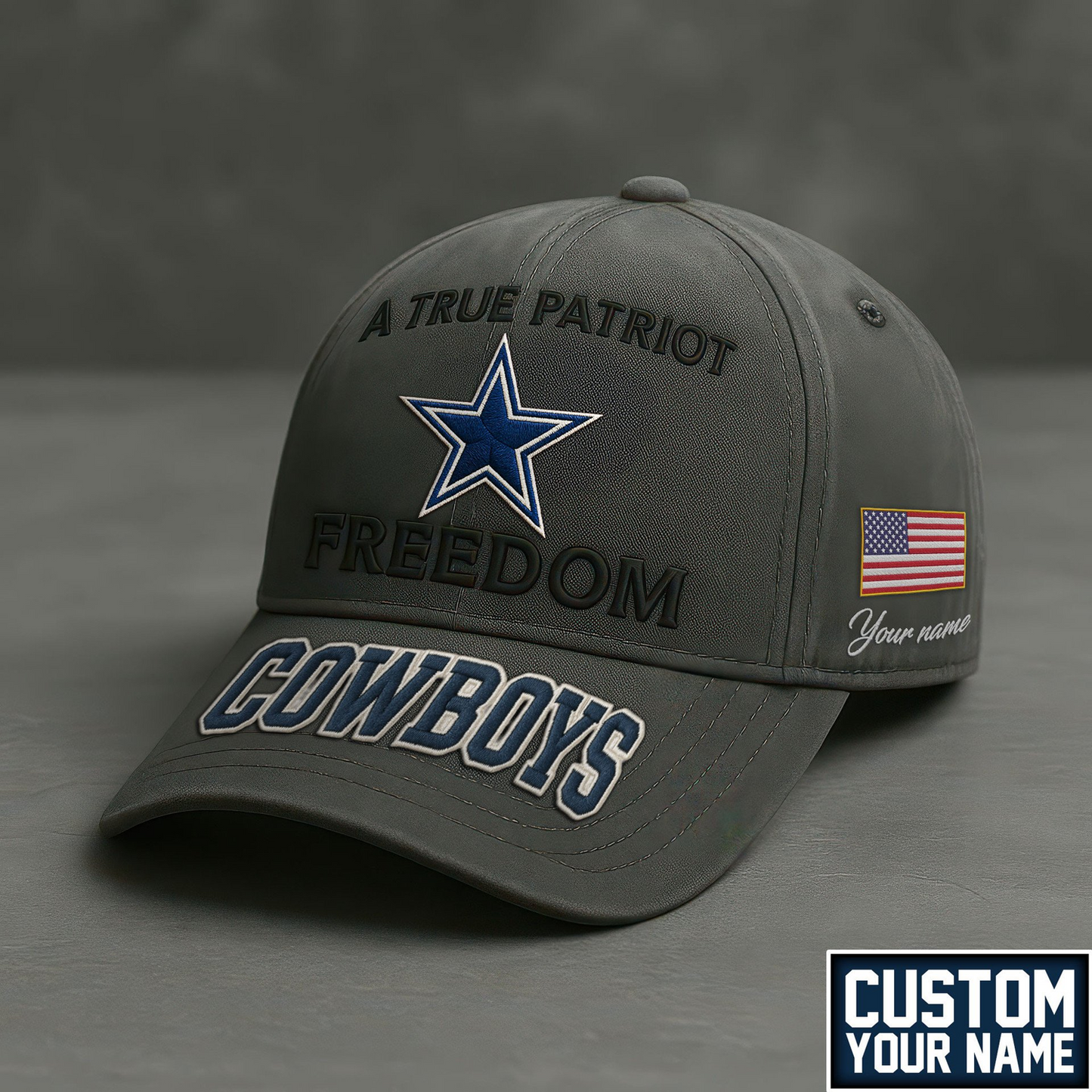 Premium DAL x NFL A True Patriot Cap TD NDT TDT