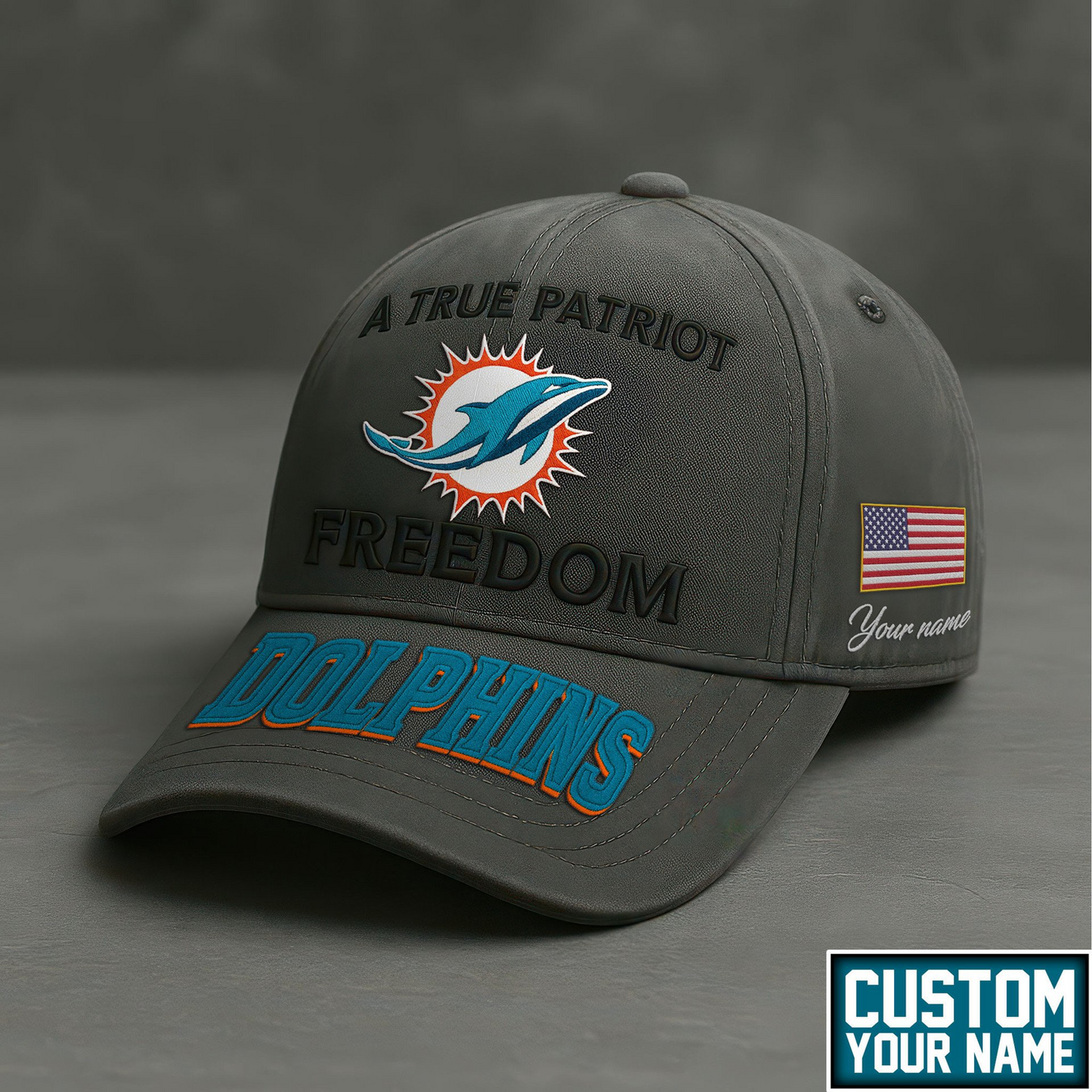 Premium MIA x NFL A True Patriot Cap TD NDT TDT