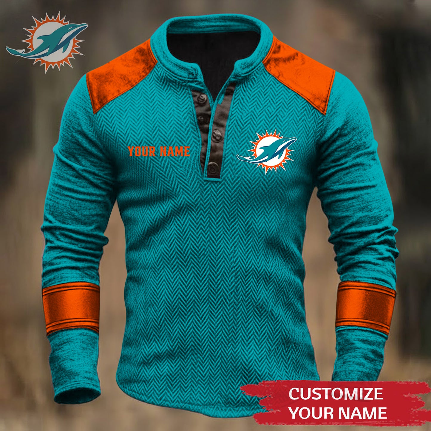 Premium NFL MIA Button Down Jacket V1 NMD NHM