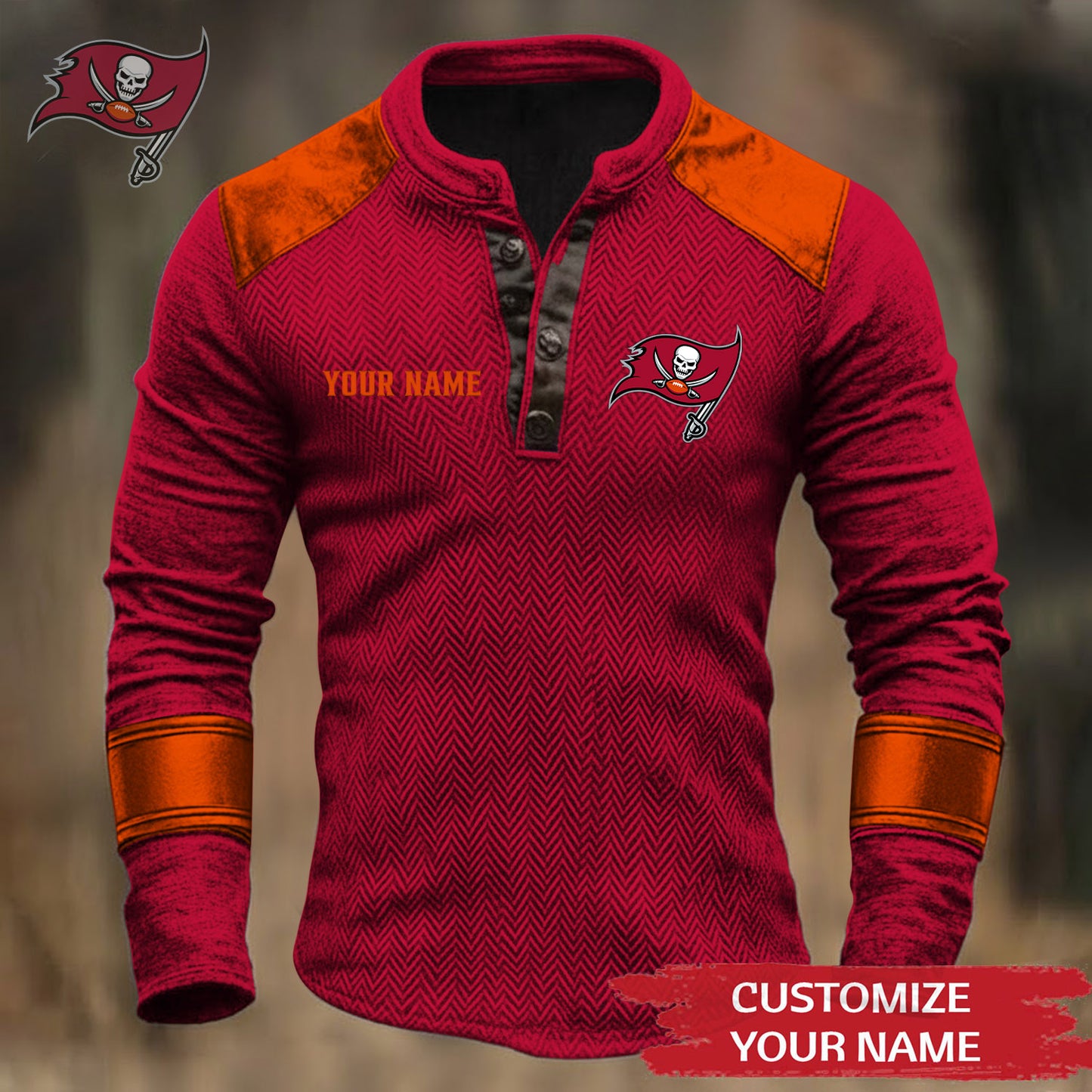 Premium NFL TB Button Down Jacket V1 NMD NHM