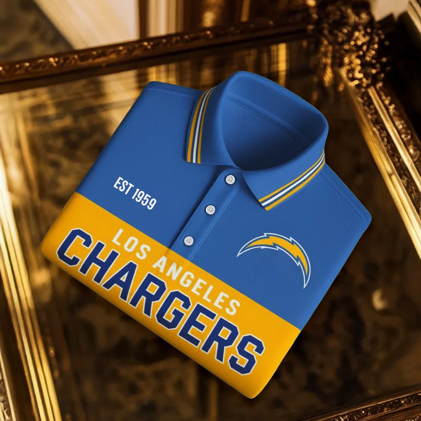 Premium NFL X LAC Classic Polo Shirt NDT NHM