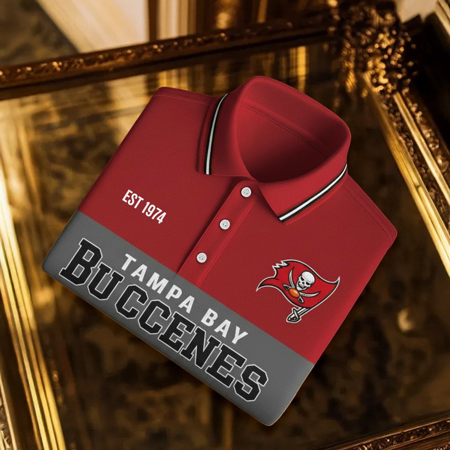 Premium NFL X TB Classic Polo Shirt NDT NHM