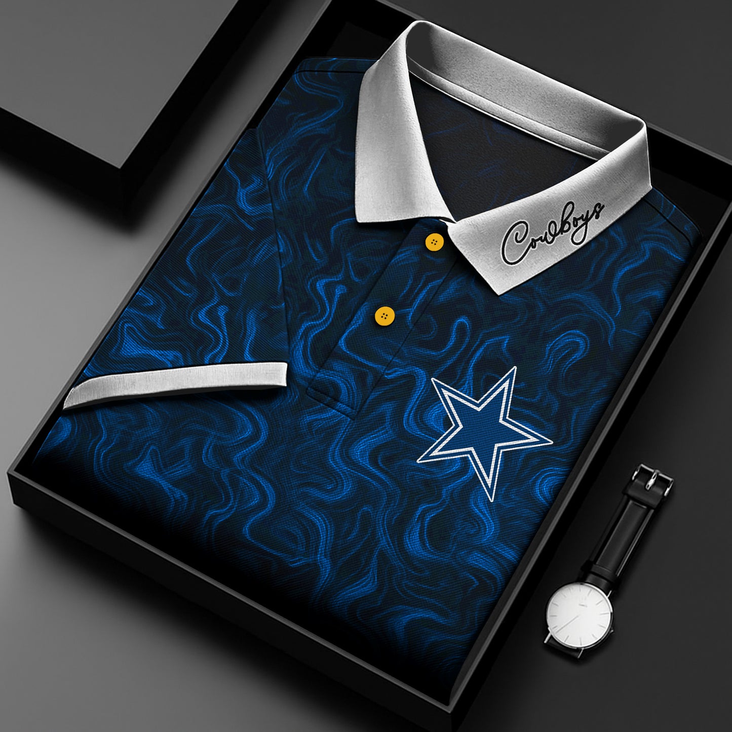 Premium NFL DLCB Firestorm Polo Shirt V8 NMD NHM
