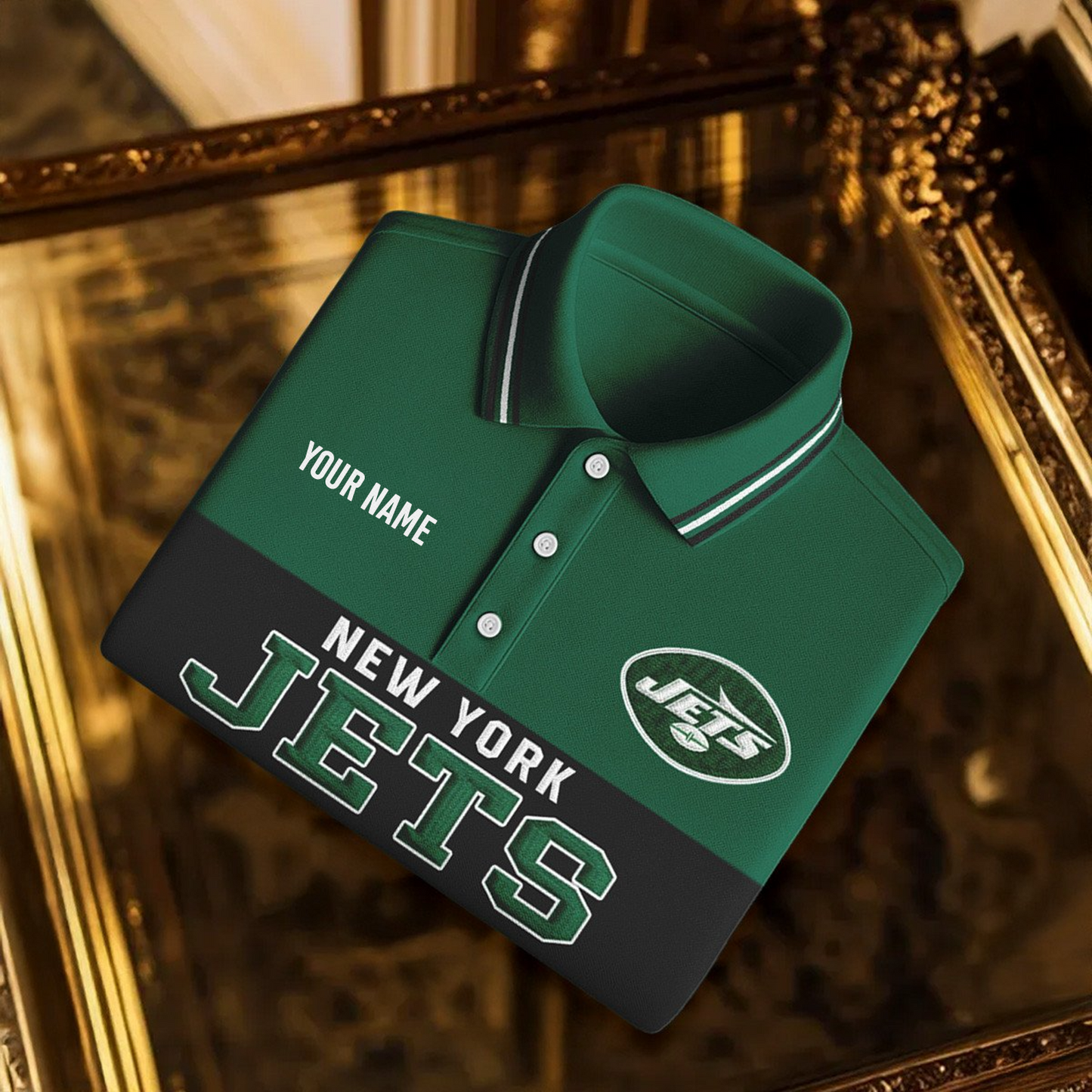 Premium NFL x NYJ Classic Polo Shirt NAK NHM