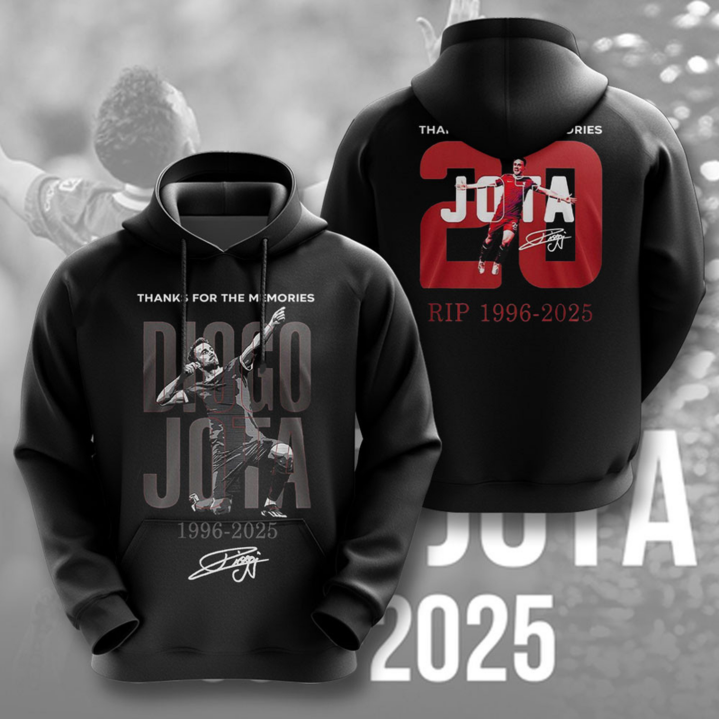 Rip Diogo in memory 1996 - 2025 3D Shirt V12 0307 DatND DVT