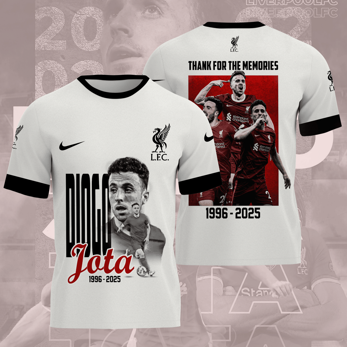 Rip Diogo in memory 1996 - 2025 3D Shirt V5 0307 DatND DVT