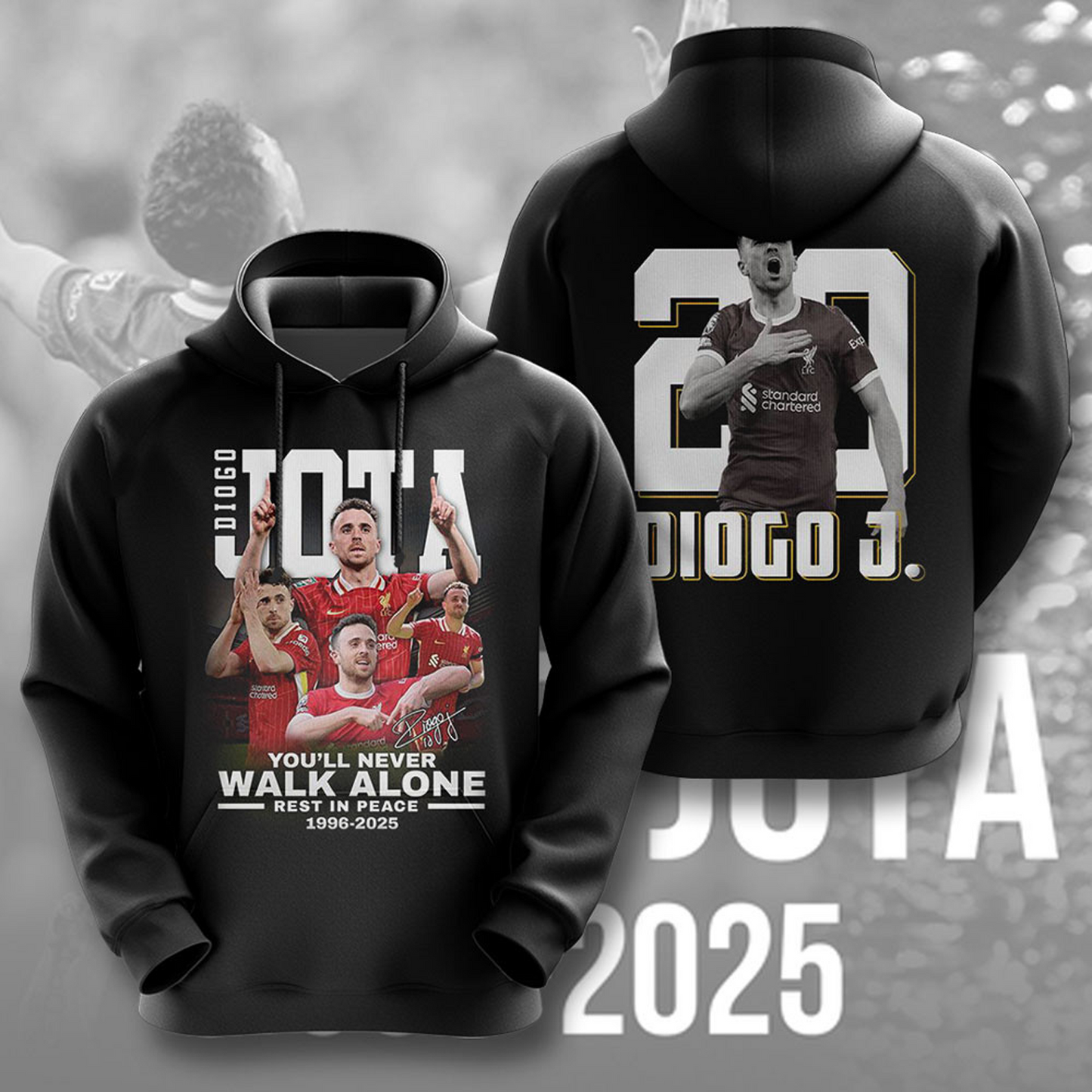 Rip Diogo in memory 1996 - 2025 3D Shirt V7 0307 DatND DVT
