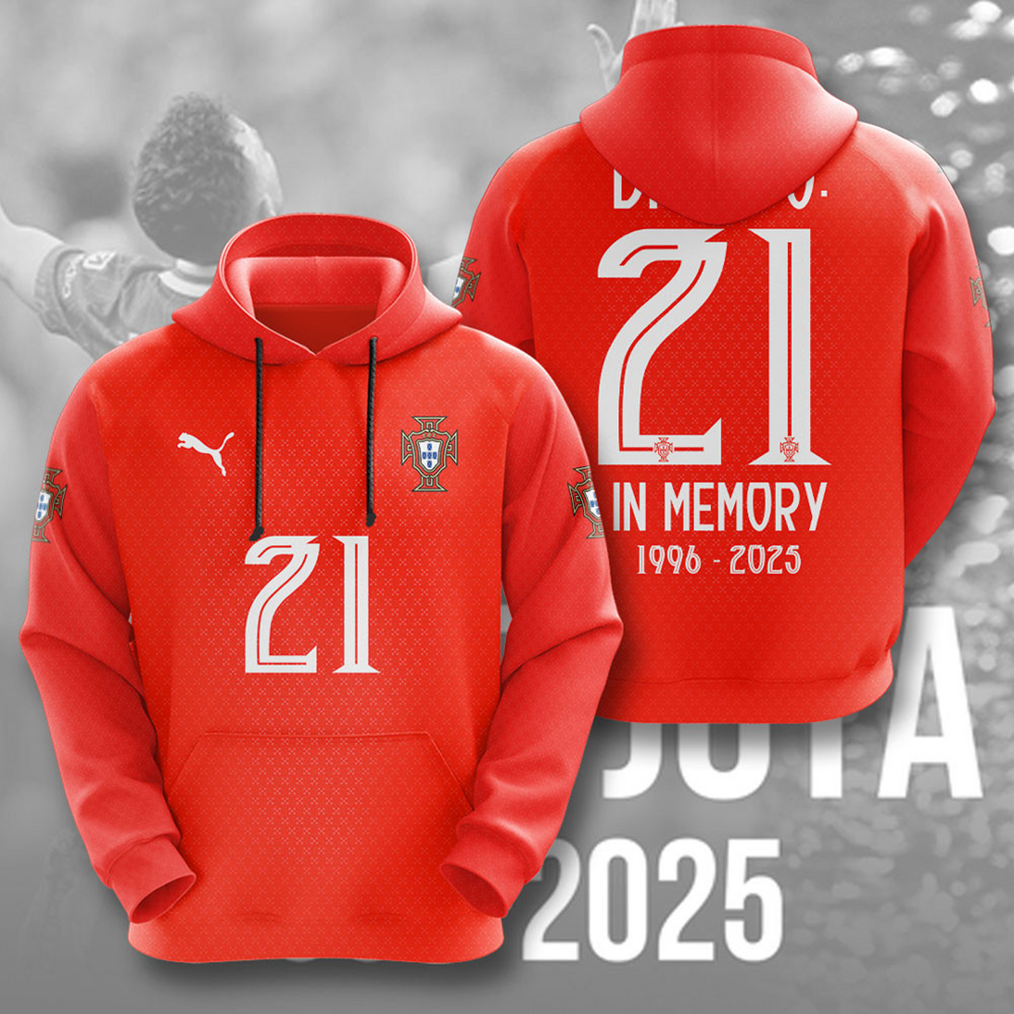 Rip Diogo in memory 1996 - 2025 3D Shirt V8 0307 DatND DVT