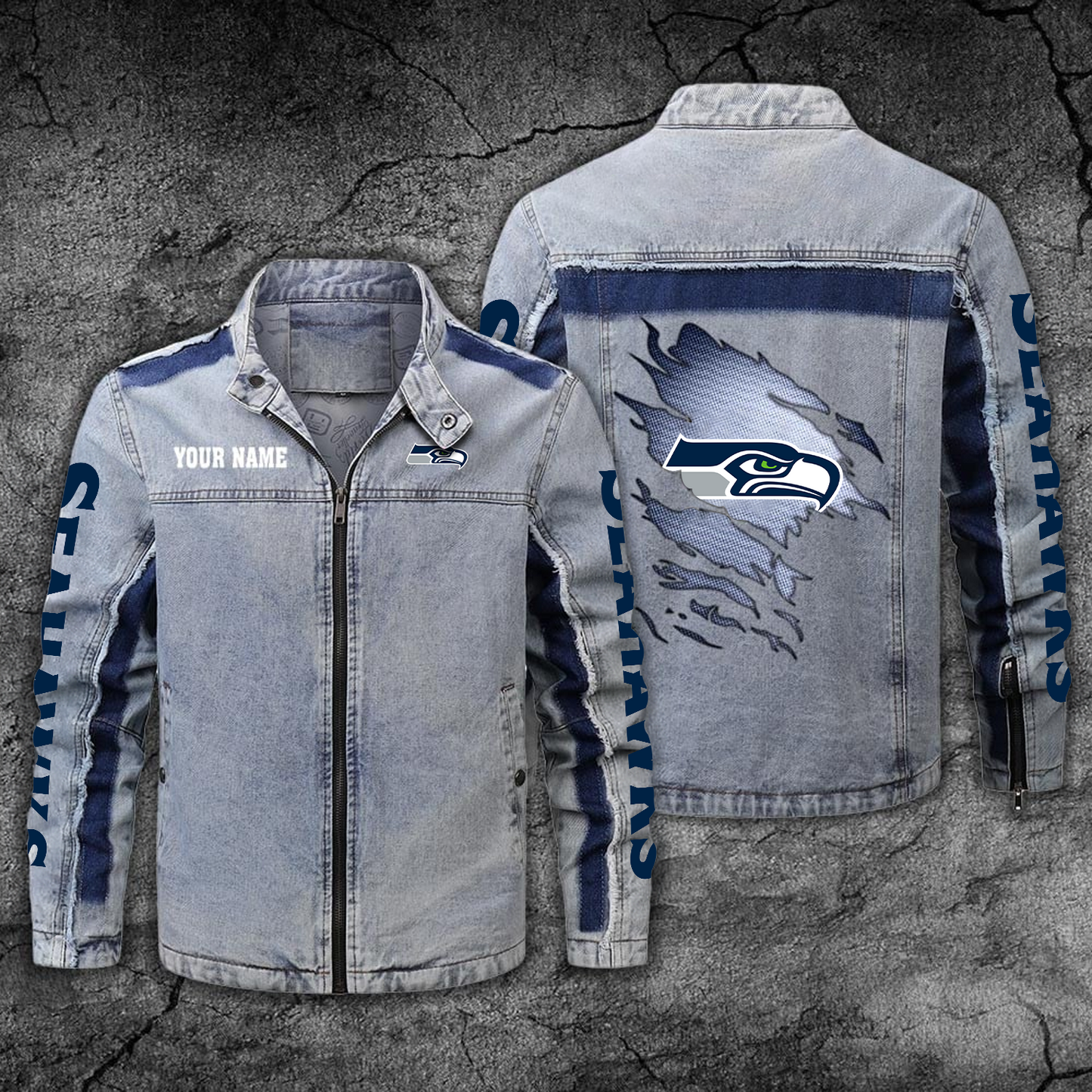 SEA x NFL Jean Jacket DATND TANTD