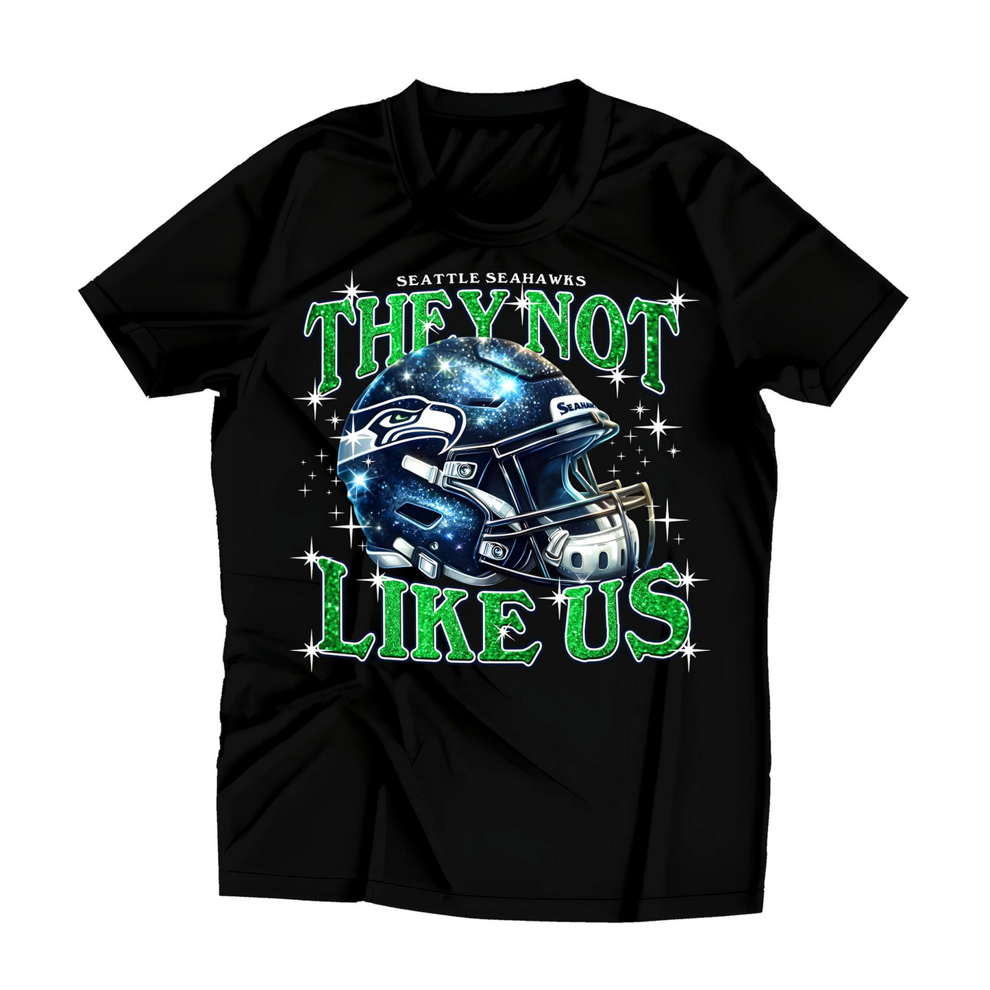 SEA x NFL T-Shirt They Not Like Us DATND TANTD