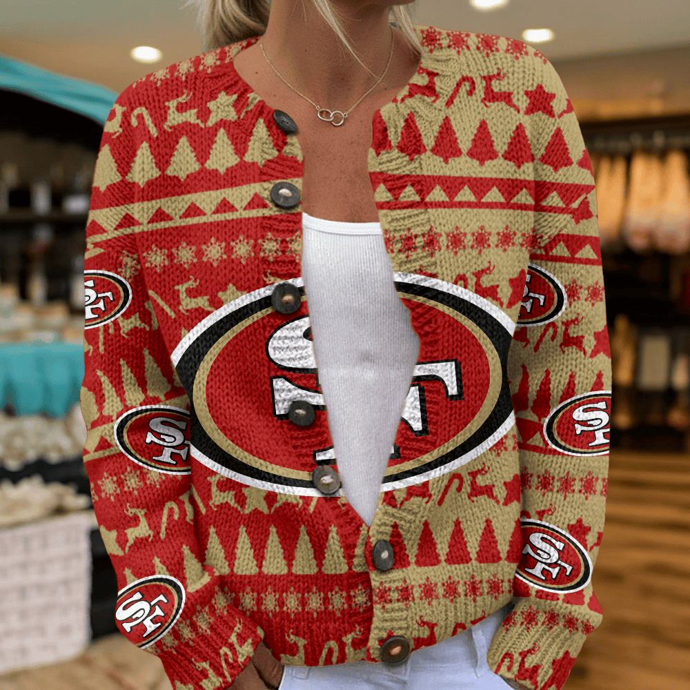 SF x NFL Cardigan Sweatshirt With Button V2 DatND DVT