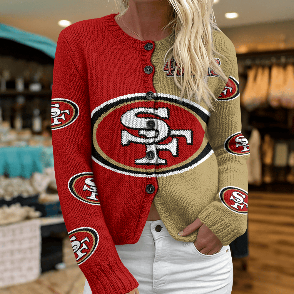 SF x NFL Cardigan Sweatshirt With Button v1 DatND DVT