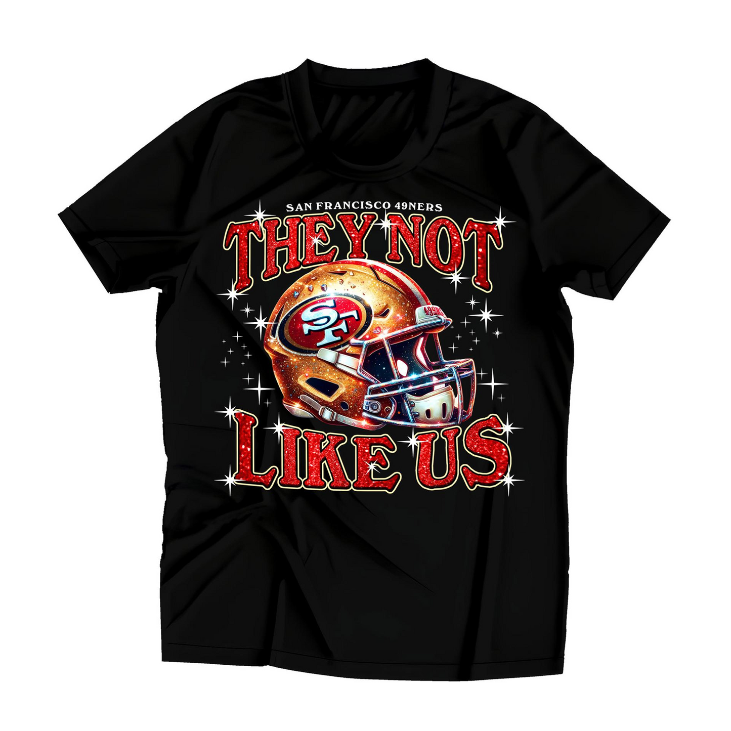 SF x NFL T-Shirt They Not Like Us DATND TANTD