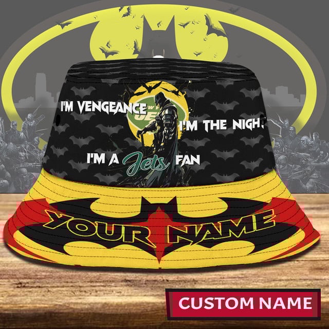 SIGNATURE Bucket Hat NFL x JET Batman Gift For Fans NDT NHM
