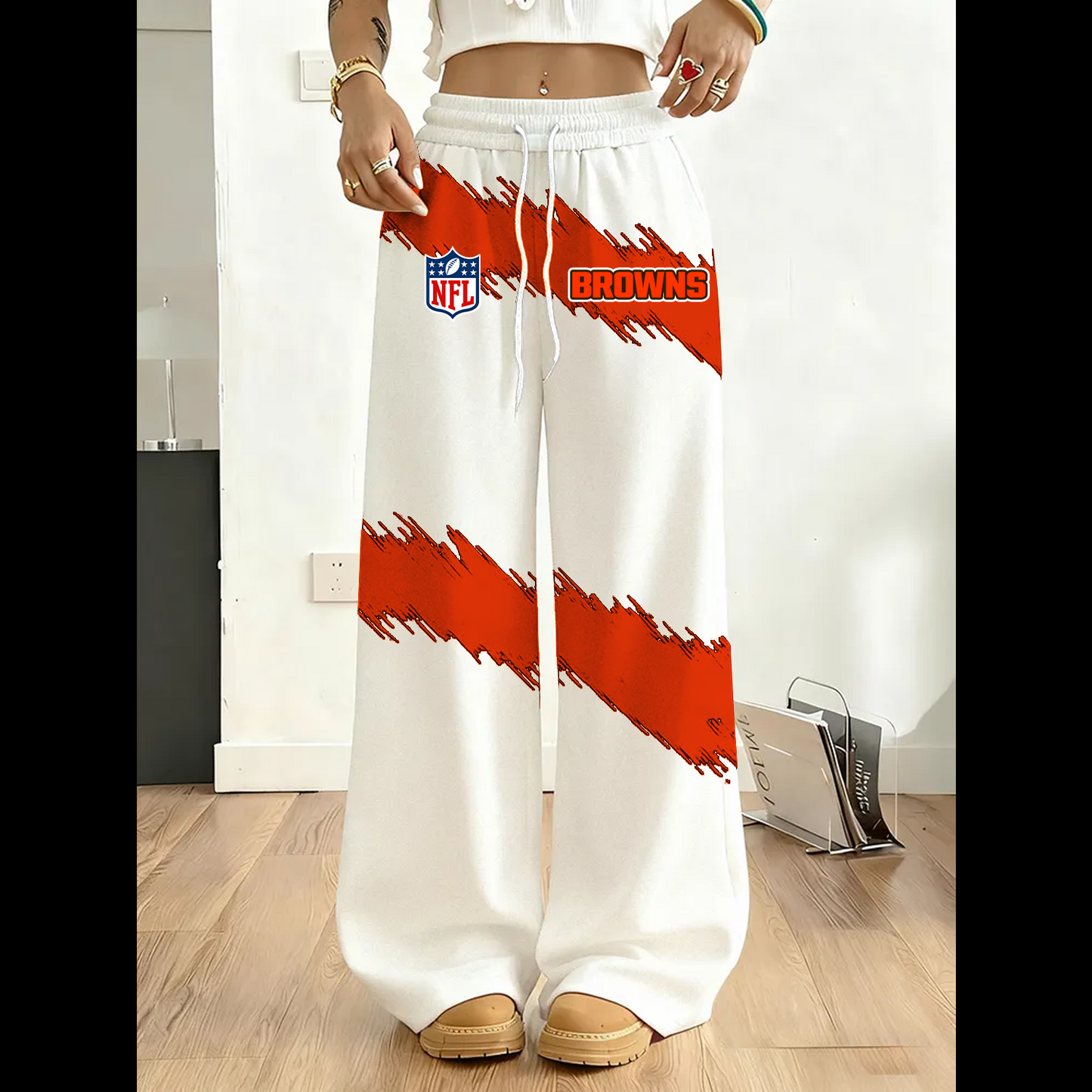 SIGNATURE NFL X CLE Casual Athletic Pants NDT TDT 281025