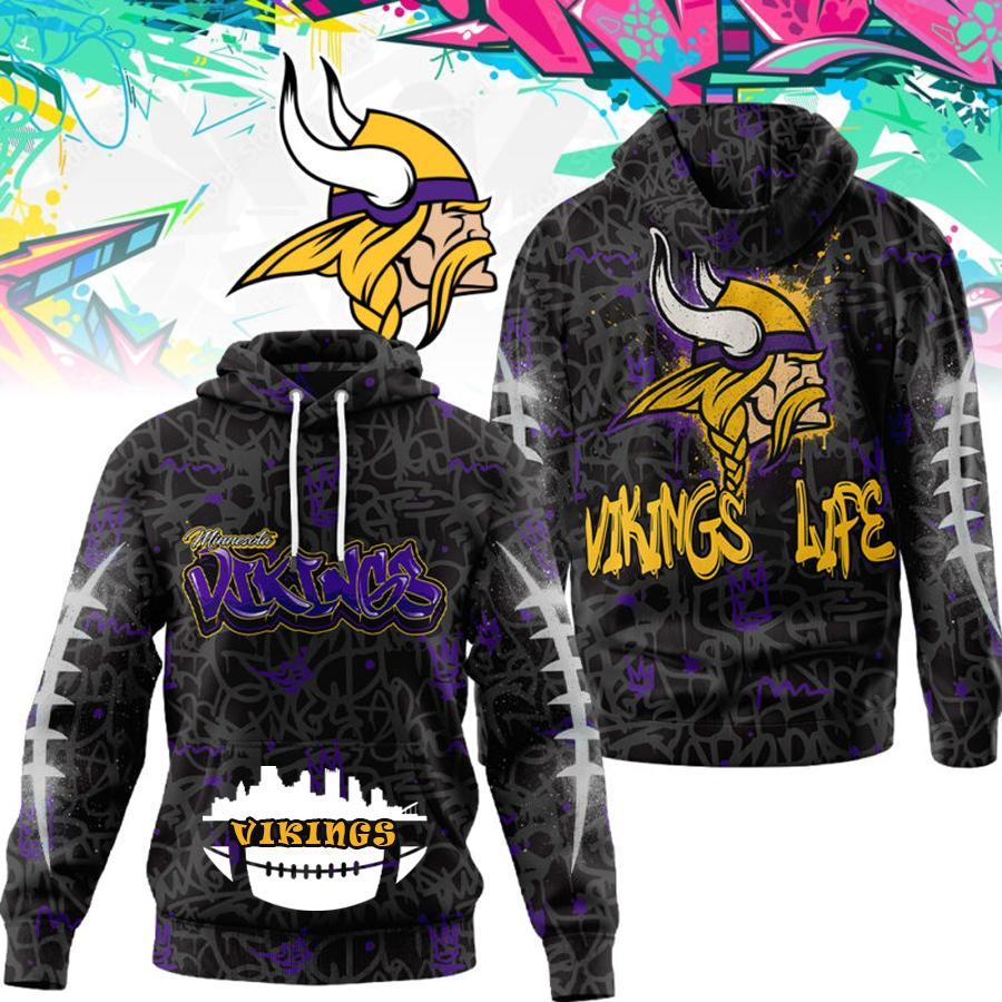 SIGNATURE NFL X MIN 3D Graphic Hoodie NDT THUONGNH