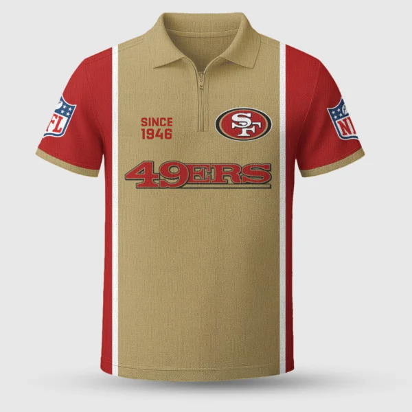 SF49 Premium NFL V2 Combo Polo And Shorts DDT TTV