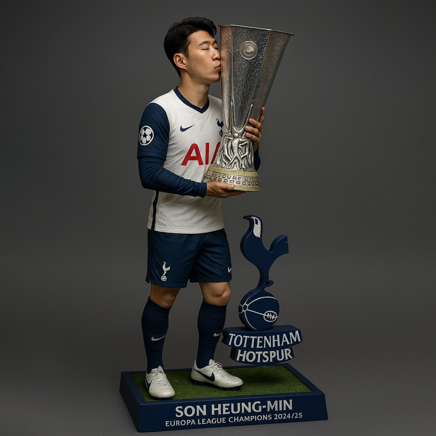 SON UEFA Europa League Champion 2025 Premium Acrylic Plaque DDTCTND